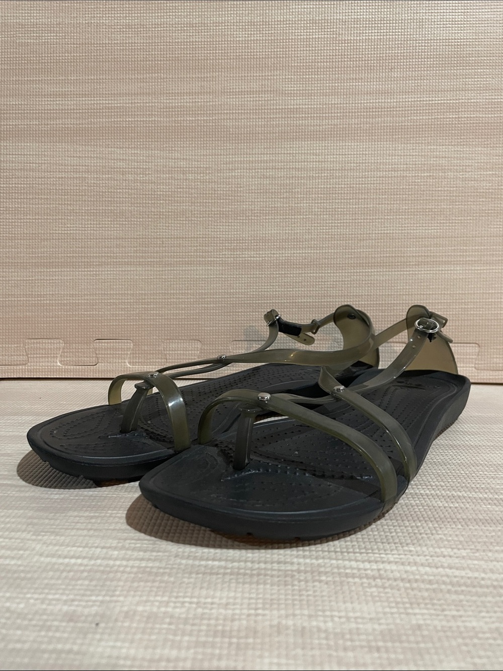 CROCS Black Isabella Sandals